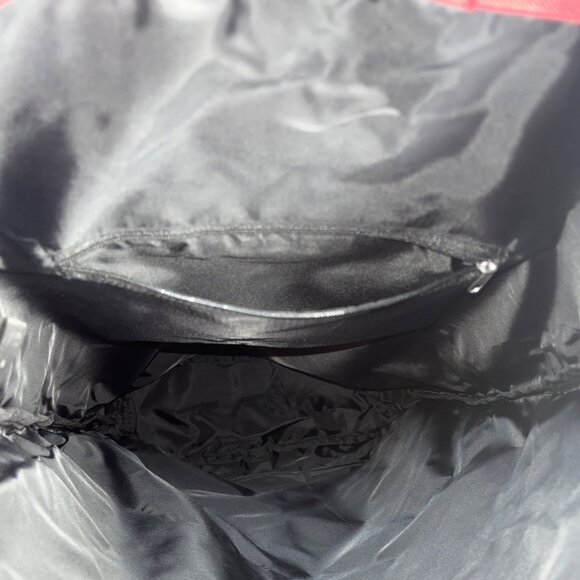 On Cloud Running pomegranate Red Roll-Top Closure Foldable Marketing Backpack - Picture 9 of 10